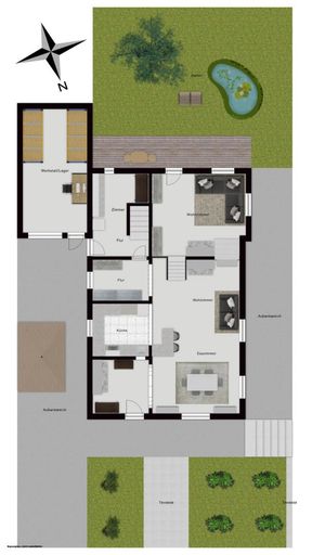 Grundriss Erdgeschoss