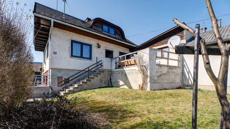 Vorgarten Blick aufs Haus