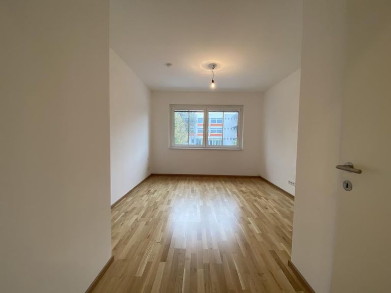 Blick ins Schlafzimmer