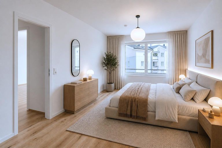 Visualisierungsbeispiel Schlafzimmer