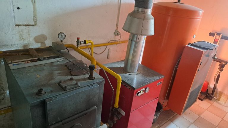 Heizung, Feste Brennstoffe, Gaskessel,