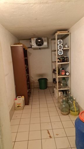 Kühlraum im Keller