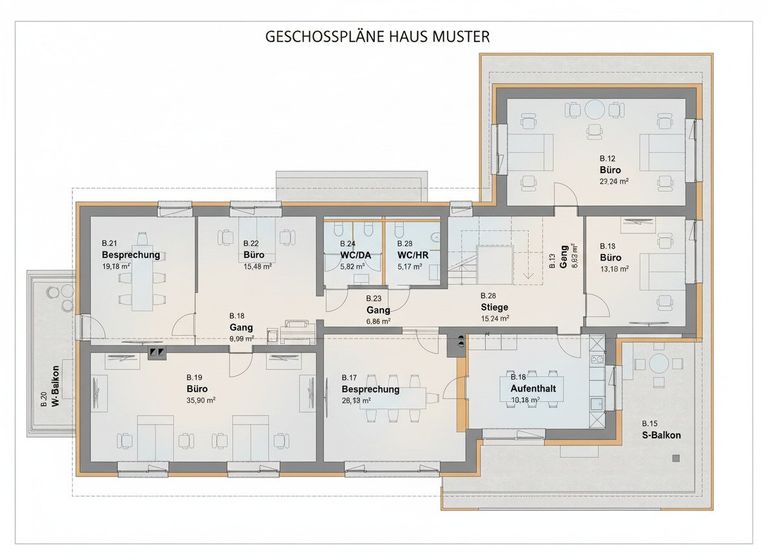 Möblierungsvorschlag