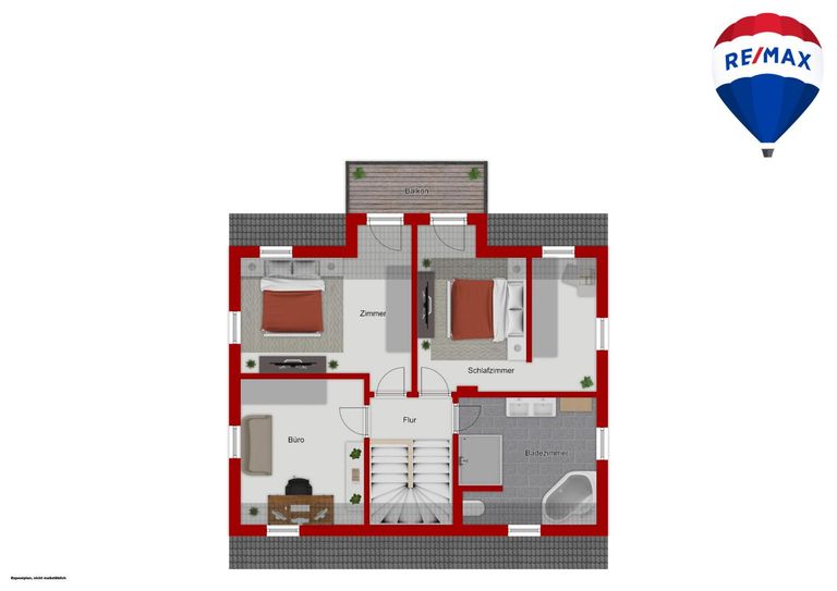 Grundriss Obergeschoss