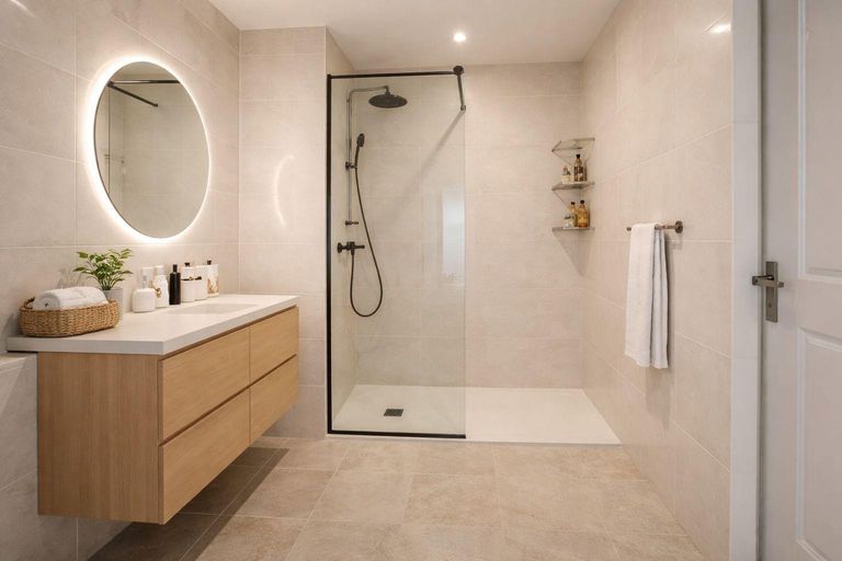 Bad, KI-generiertes Foto