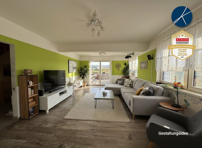 Wohnzimmer Gestaltungsidee