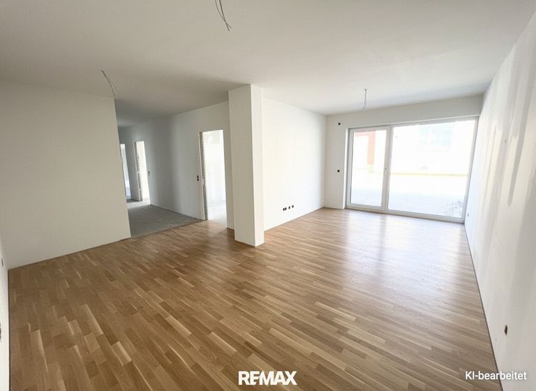 Wohn-Essküche KI-bearbeitet