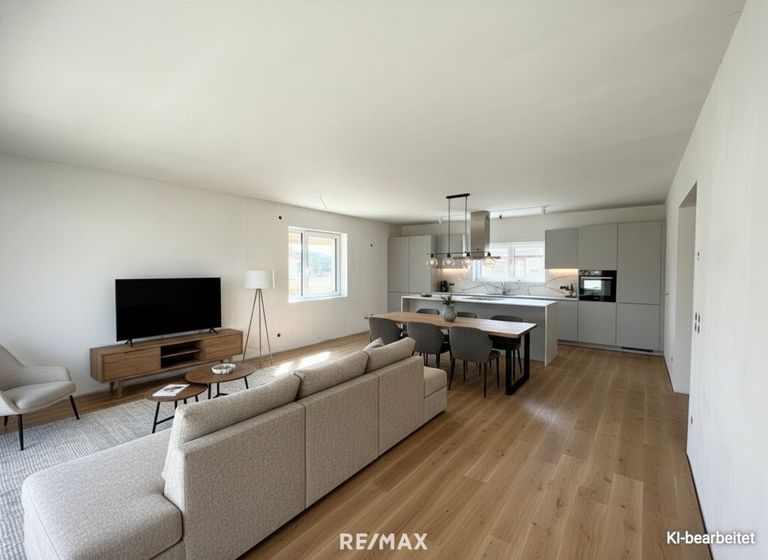 Wohn-Essküche Homestaging