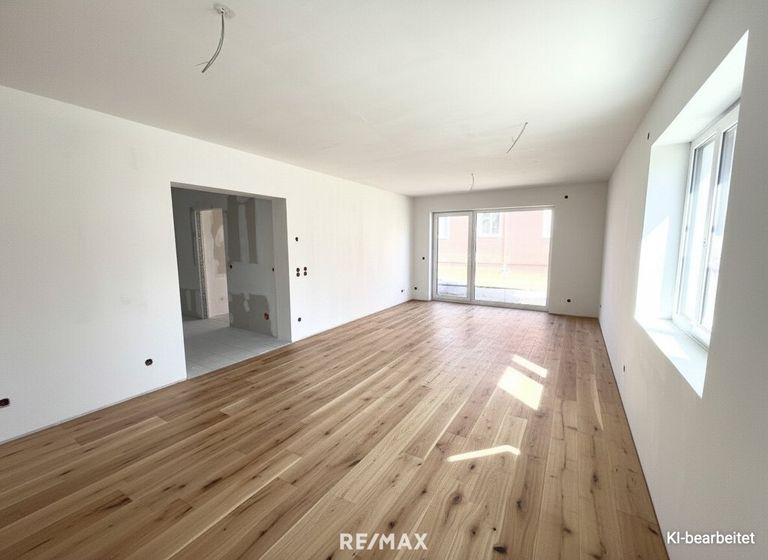 Wohn-Essküche KI-bearbeitet