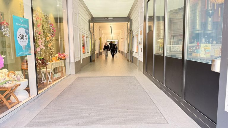 Zugang zu den Stiegen