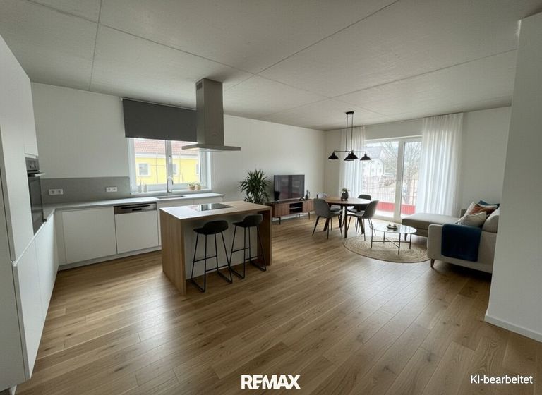 Wohn-Essküche Homestaging