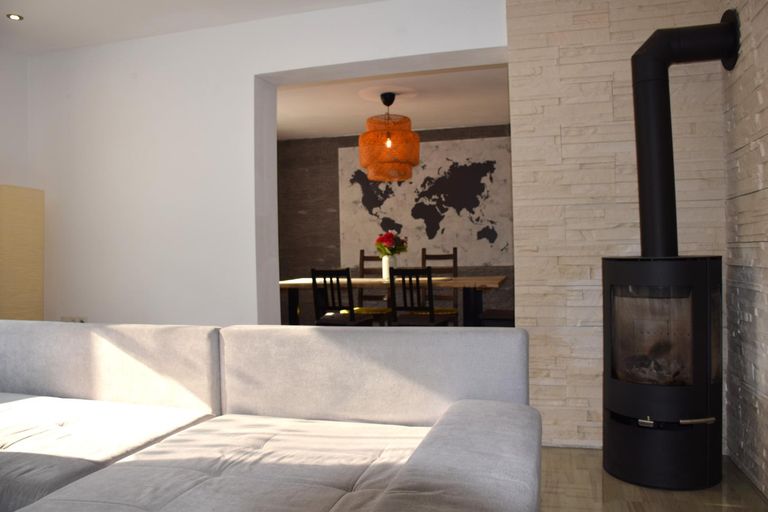 Schwedenofen Wohnzimmer EG