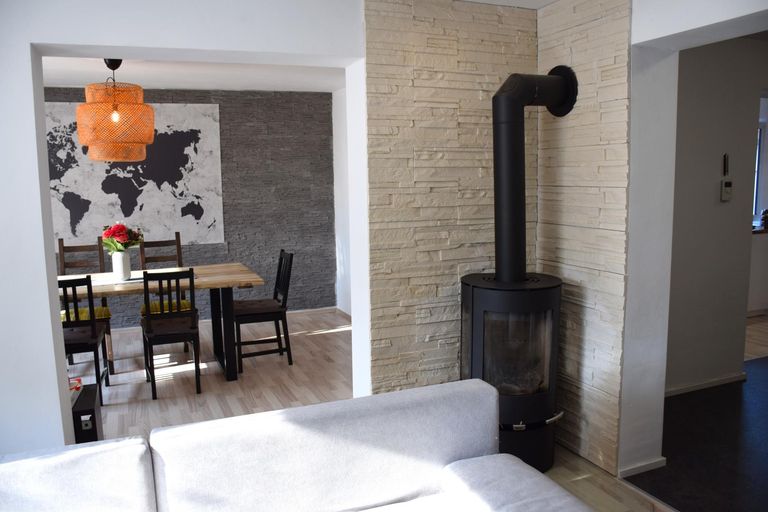 Schwedenofen Wohnzimmer EG