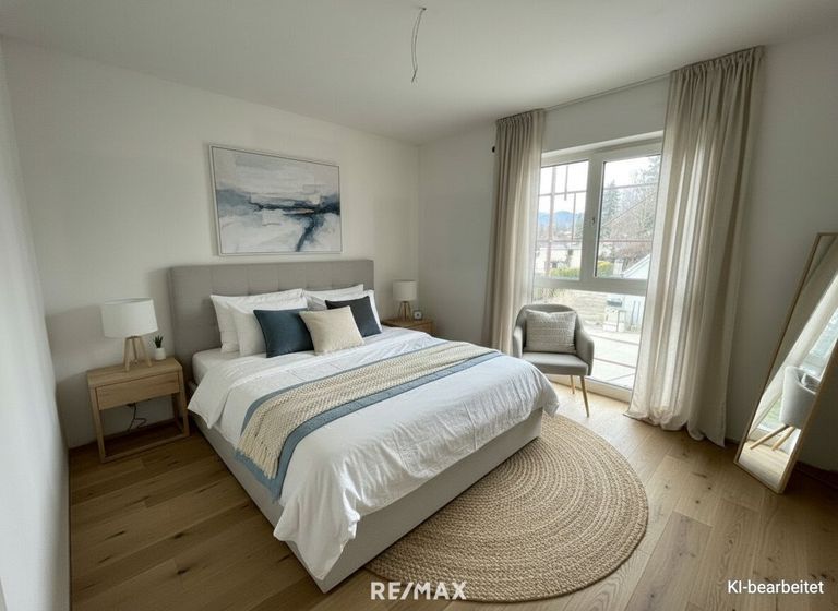 Schlafzimmer Homestaging