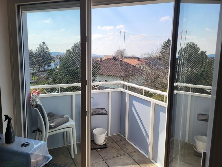 Balkon mit Aussicht