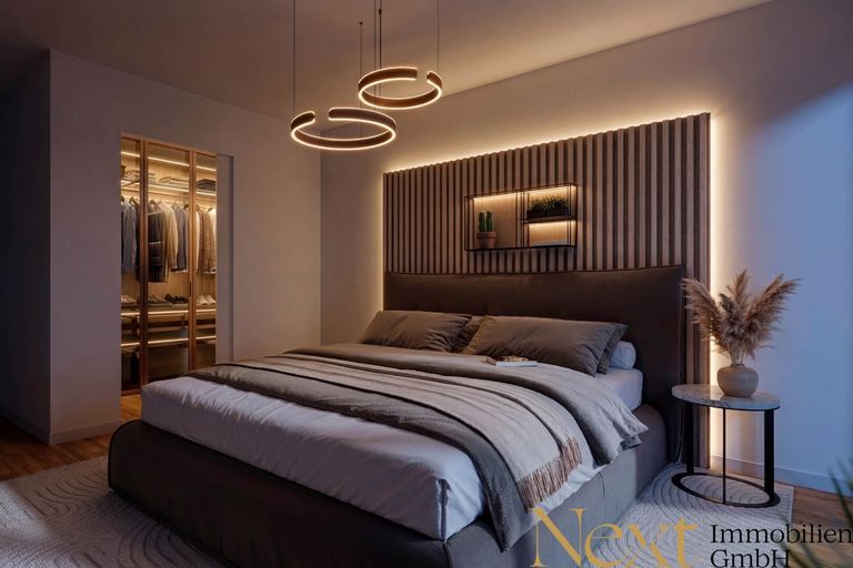 Schlafzimmer - Visualisierung