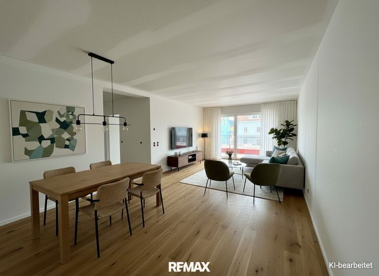 Wohn-Essküche Homestaging