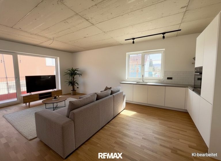 Wohn-Essküche Homestaging