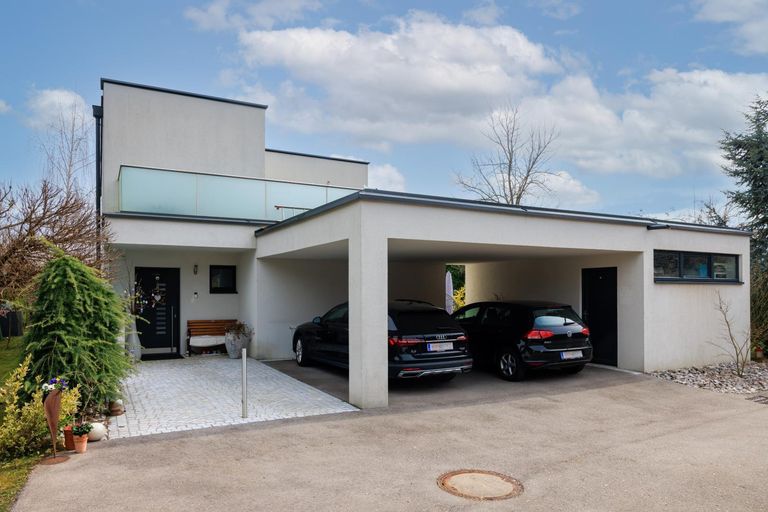 Carport mit Lagerraum