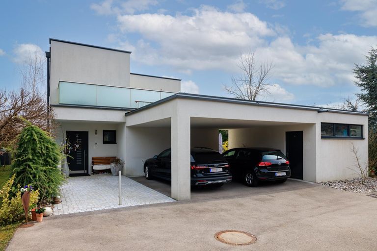 Carport mit Lagerraum