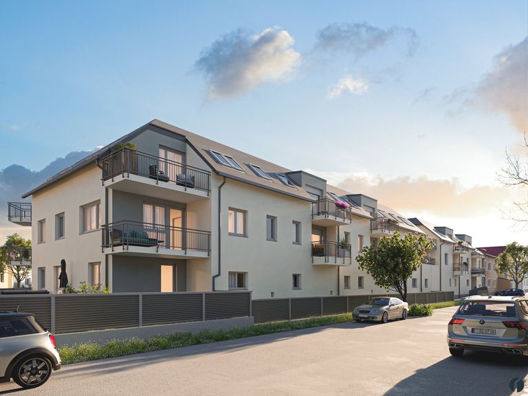 Projekt Visualisierung  Außenansicht straßenseitig Jakob Schefzik Gasse