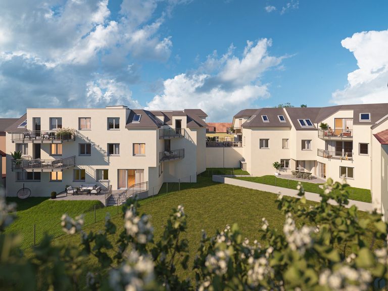 Projekt Visualisierung Außenansicht gartenseitig