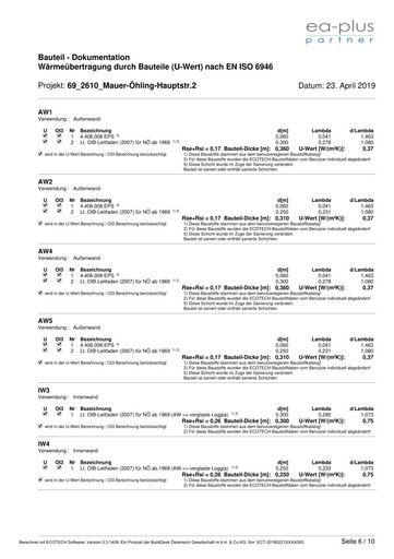 Energieausweis Seite 6
