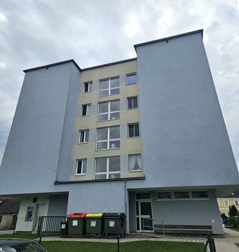 Rückansicht Ausseneingang