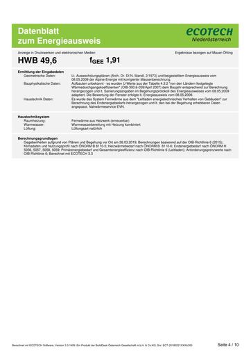 Energieausweis Seite 4