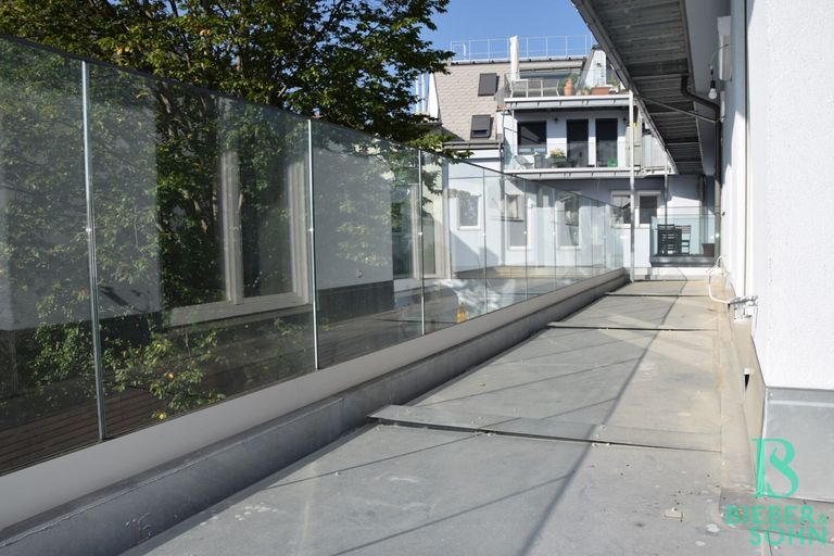 Balkon/Blick Innenhof