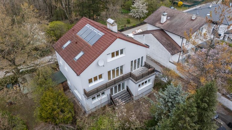 Drohne Haus von Südwest