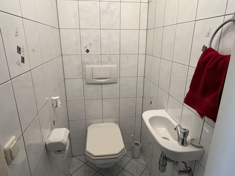 WC im Erdgeschoß