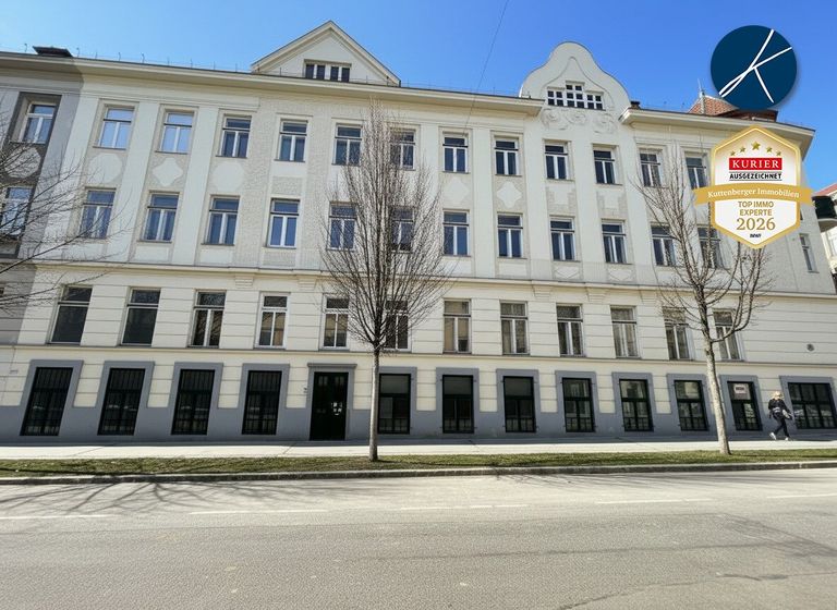 lange Straßenfronten - guter Werbeeffekt