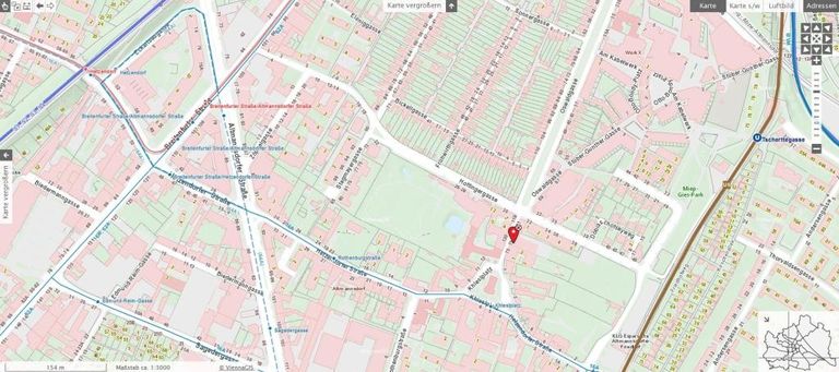 Lageplan Öffis
