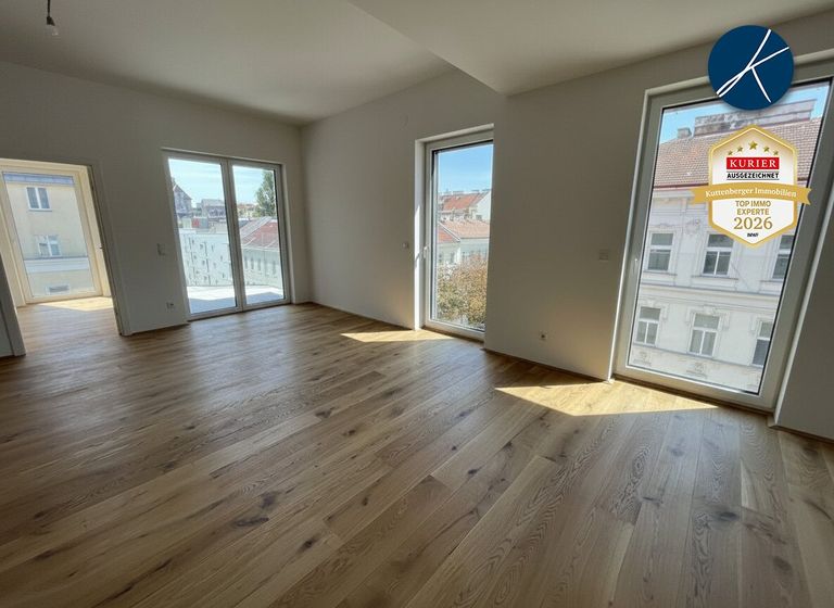 Wohnzimmer, Parkett, 36 m²