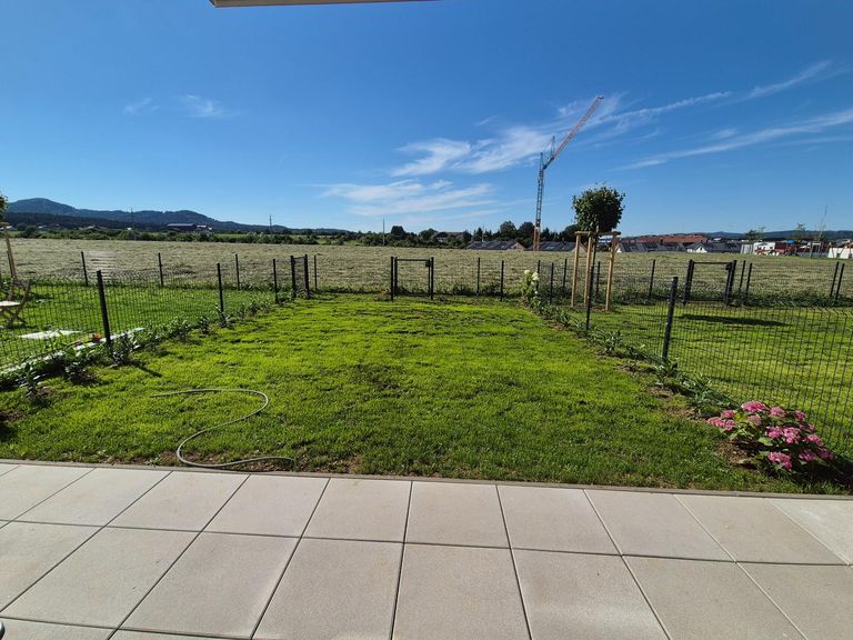 Garten + Aussicht