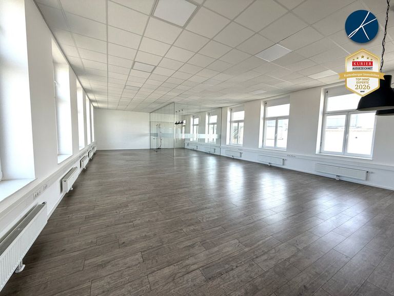 Bürofläche mit Glasfaseranschlüssen