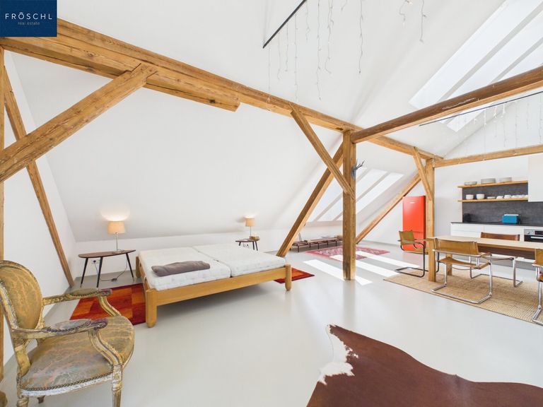 Ansicht des Schlafbereiches