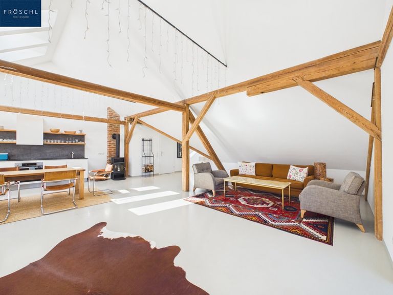 Blick in den Wohnzimmerbereich