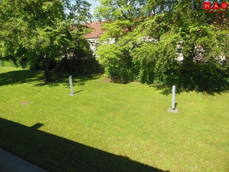 Blick aus der Wohnung