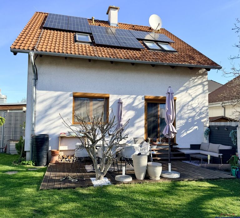 Gartenansicht Haus 1