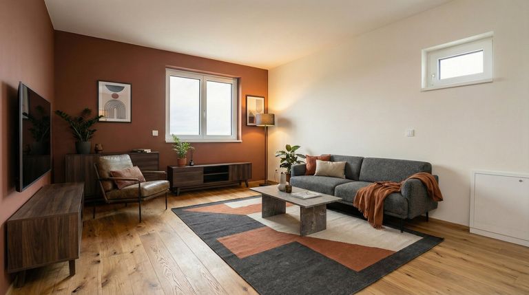 Visualisierung - OG offener Wohnbereich