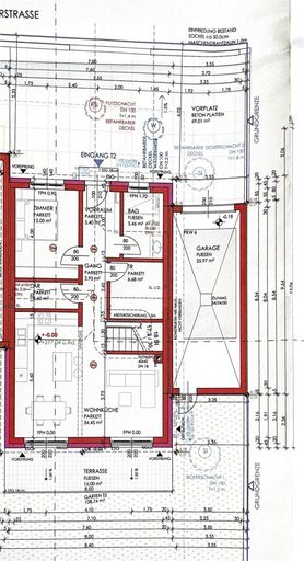 Grundrissplan Top 2 - Erdgeschoß