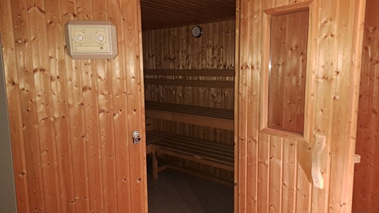 Sauna im Keller