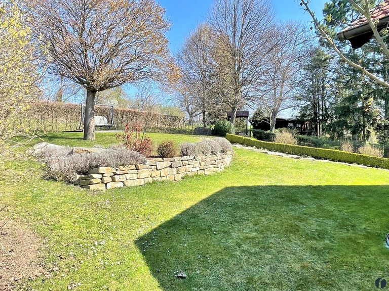 Garten hinter dem Haus