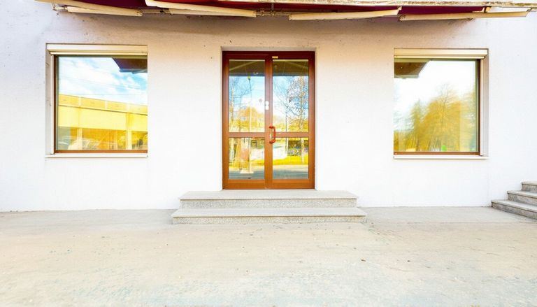 Eingangsbereich außen