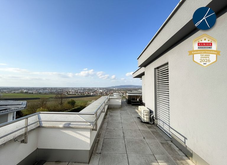 Terrasse mit Fernblick