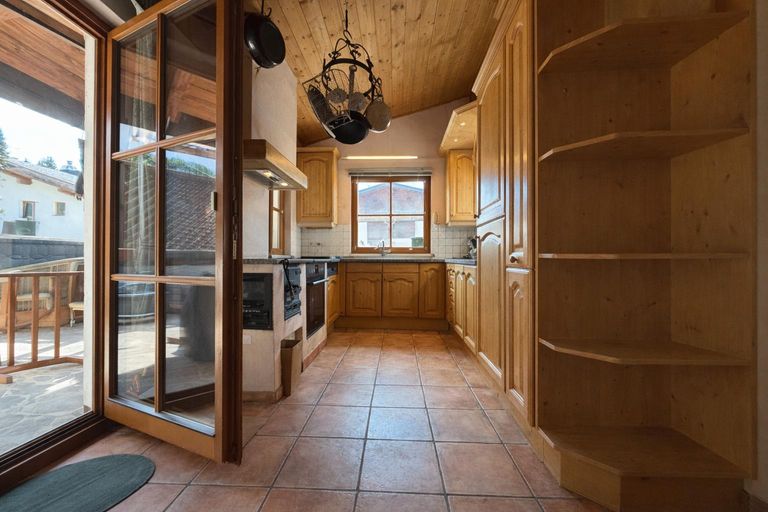 Küche - Visualisierung - leer geräumt