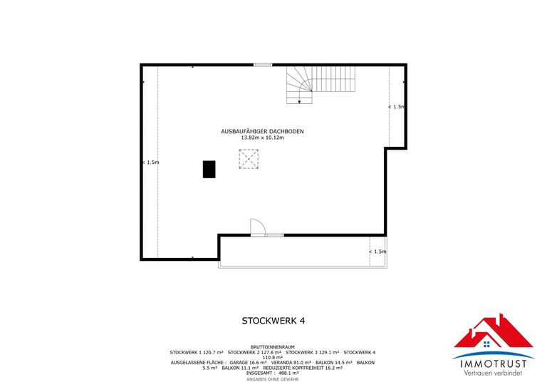 Plan Haus Dachgesschoss