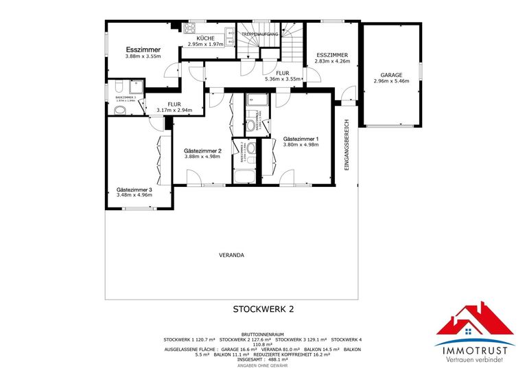 Plan Haus Erdgeschoss